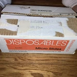 Corning Microscope Slides. Fixed Price $210.00.
