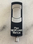 Zeiss 44 Axioskop Plan Neofluar 10X 0.30 Oil Slider/objective Carrier. Fixed Price $275.00.