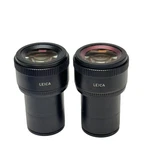Pair Of Leica Plan 10X/25 Widefield Microscope Eyepiece Lens 506800. Fixed Price $449.96.