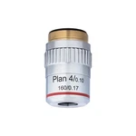 Amscope 4X Plan Achromatic Objective Lens With Knurled Ring. Fixed Price $26.99.