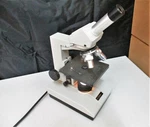Fisher Scientific Allied Micromaster Microscope W/BW10X Eyepiece & 4, 10, 40X. Fixed Price $36.98.