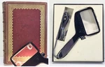 Bausch & Lomb Rectangular Reader Magnifying Glass W Light #81-33-85 Orig Box. Fixed Price $18.99.
