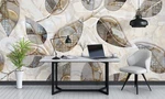 3D Metal Leaf S113 Wallpaper Mural Self-adhesive Removable Sticker Kids. Fixed Price $262.99.