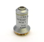 Leica Microscope Objective Plan 10X PH1 /-/ 506078 Phase Contrast. Fixed Price $175.00.
