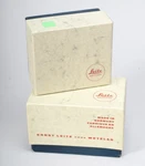 Two Vintage Leica Boxes 1970S Era? 120X110X60MM & 145X95X90MM No Serial #s. Fixed Price $29.00.