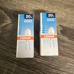 Lot Of Osram 64425 12V 20W G4 2800K Halostar Halogen Lamp Light Bulb. Fixed Price $15.00.