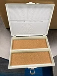 Used Premiere Microscope Box Case Storage Holds 100 Slides(g). Fixed Price $14.99.