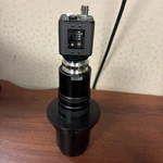 Watec WAT-231S2 Color Ccd Industrial Camera With Zoom Lens Assembly Microscope. Fixed Price $150.00.