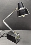 Vintage Normande Lighting Black/chrome Articulating Desk Lamp New Bulb Works. Fixed Price $24.99.