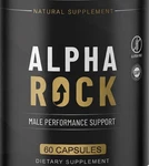 Alpha Rock Mens Health Support Dietary Supplement 60 Capsules. Fixed Price $37.00.