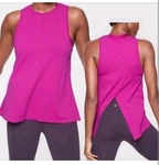 Athleta Nylon Foothill Seamless Magenta Stretchy Athletic Tank Top Sz #0005. Fixed Price $25.00.