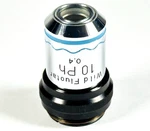 Wild Heerbrugg Fluotar 10X 0.4 N.a. Phase Contrast Microscope Objective Rms. Fixed Price $129.95.