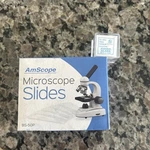 Amscope 50 Pre-cleaned Blank Microscope Slides + 100 22X22MM Square Cover Glass. Fixed Price $10.44.