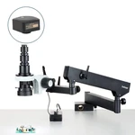 Amscope H800 0.7X-5X Zoom Led Microscope Articulating Arm W Clamp + 5MP Camera. Fixed Price $1142.99.