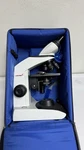 Labomed LX200 Binocular Compound Microscope 40X-1000X W/ Case Tested. Fixed Price $499.99.