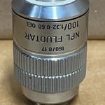 Leitz Wetzlar Npl Fluotar 100X/1.32-0.60 Oil 160/0.17 Microscope Objective. Fixed Price $139.00.