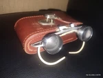 Aus Jena Microscope Glasses. Fixed Price $400.00.