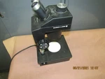 Vintage Bausch And Lomb ASZ25L3 Tabletop Microscope 530. Fixed Price $91.25.