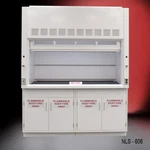 Fisher American 6 Ft Laboratory Fume Hood W/ Flammable Storage E1-338B. Fixed Price $15535.00.
