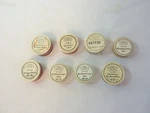 Lot Of 8 Vintage Carl Zeiss Microscope Filters 32MM Boxed. Fixed Price $80.00.