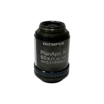 Olympus Planapo Oil 60X/1.42 Rms Thread Size. Fixed Price $3500.00.