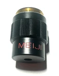 Meiji Microscope Objective 4X / 0.10 Din Made Japan, Red Lettering Used. Fixed Price $24.70.