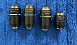 Motic Asc 100X 40X 10X & 4X Microscope Objective Lenses Lot Of. Fixed Price $124.99.