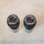 Nikon Eyepiece Pair H.k.w. 10X Bi. Fixed Price $49.00.
