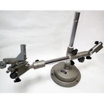 Eg&g Gamma 700-10-3A Microscope Stand W/ 2 Adjustable Elbows, Axis Positioner. Fixed Price $279.13.