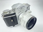 Exakta Vx Film Camera, Carl Zeiss Jena Biotar 58MM F2 Lens (no Mold, Some Dust). Fixed Price $75.00.