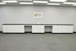 24' Fisher American Laboratory Cabinet Group W/ Countertops/ E1-412. Fixed Price $9360.00.