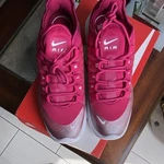 Nike Air Max Axis AA2168-602 Wild Cherry Mesh Low Top Women's Sneakers. Fixed Price $75.00.