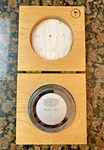 Brunson Magnetic Chrome Carbide Mirror Model 185 In Wooden Box. Fixed Price $899.00.