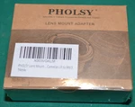 Pholsy Lr To M4/3 Leica Mount Micro Camera Lens Adapter New. Fixed Price $9.00.