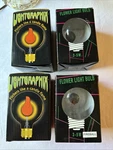 Vtg Y2K 2000S Fireball Flower Candle Flame Light Graphix Bulb Lot New In Box Nos. Fixed Price $45.00.