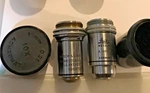 Microscope Objective Lens Leitz Wetzlar 170/0.17 Bausch & Lomb Oil 1.8MM 1.25. Fixed Price $75.00.