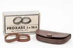 Carl Zeiss Jena Proxar 2X Close-up Filter Set For Early Rolleiflex Cameras, Ex++. Fixed Price $69.95.