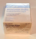 New Grafco Microscope Slides Frosted/ground Edges 3703-2F Box 72=144 1"X3". Fixed Price $7.49.