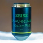 Carl Zeiss Microscope Objective Cp-achromat 10X 0.25 PH1 Phase Contrast 440931. Fixed Price $160.00.