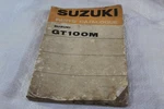 Genuin Used Suzuki GT100 Manual Book Catalog Complete Page. Fixed Price $67.79.