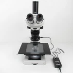 Wild Makroscop M420 1:5 Continuous Zoom Microscope W/ 10X Eyepieces & Light Ring. Fixed Price $1299.95.