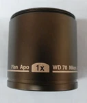 Nikon Smz Stereozoom Microscope Objective Plan Apo 1X Wd 70. Fixed Price $500.00.