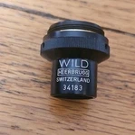 Wild Heerbrugg Ph 4X/0.10 Objective Lens # 34183 M20 Scope. Fixed Price $100.00.