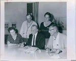 1964 Port Charlotte Fl Civic Unit Installs Pres Carl Meyer Government Photo 8X10. Fixed Price $18.88.
