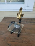 Vintage Leitz Wetzlar Brass Microscope Stand Black Base #275274 Parts Repair?. Fixed Price $59.95.