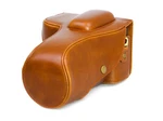 Camera Bag Case For Nikon D3300 / D3200 Faux Leather Brown CC1342C. Fixed Price $46.69.