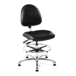 Bevco 9551M-E-BKV Vinyl Task Chair, 23" To 33", Black. Fixed Price $439.99.