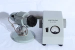 Vintage Unitron Microscope Illuminator W/ Iris & 117V 8V5A Power Supply. Fixed Price $80.00.