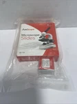 Amscope 72 Pre-cleaned Blank Microscope Slides & 100 22X22MM Square Glass Covers. Fixed Price $9.99.