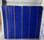 (10) Bundle Heathrow Scientific 100-PLACE Microscope Slide Boxes Blue. Fixed Price $69.99.
